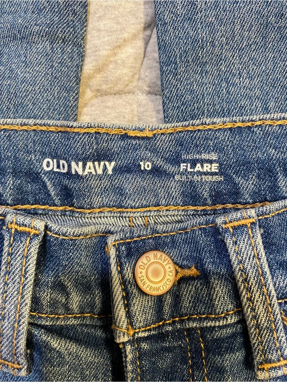 Old Navy Girls Blue Flare Jeans